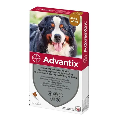 Advantix pro psy 40-60kg spot-on 1x6ml