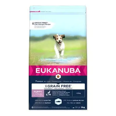 Eukanuba Dog Puppy&junior Small&medium Grain Free 3kg