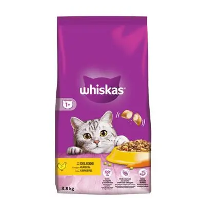 Whiskas Dry s kuřecím masem 3,8kg