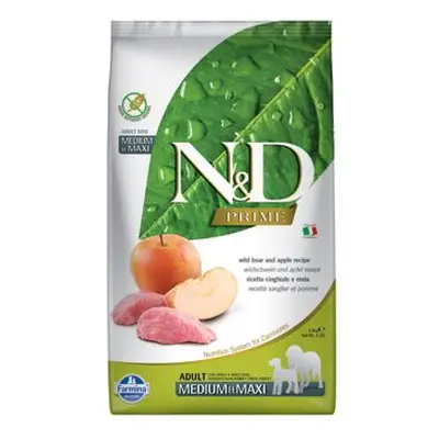 N&D Prime Dog Adult M/L Boar & Apple 2,5kg