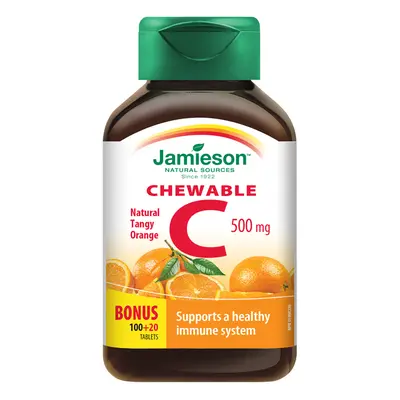 Jamieson Vitamín C 500mg Pomeranč Cucací Tbl.120