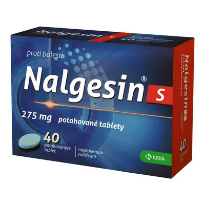 Nalgesin S 275mg potahované tablety 40x1 ii