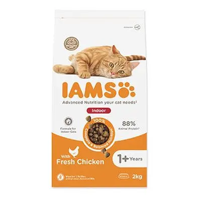 Iams Cat adult indoor chicken 2kg