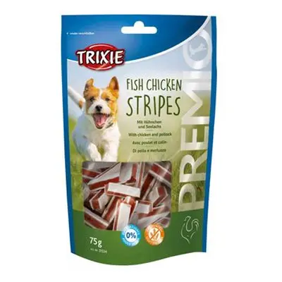 Trixie Premio Stripes Pásky Kuře A Losos 75g Tr