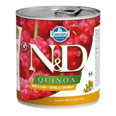 N&D Dog Quinoa Adult Quail & Coconut 285g