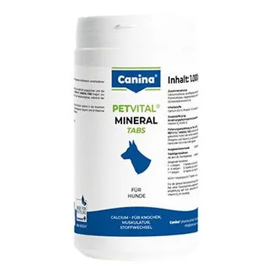 Canina Petvital minerál 1000g 500 tablet