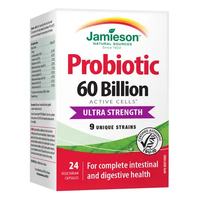 Jamieson Probiotic 60miliard Ultra Strength Cps.24