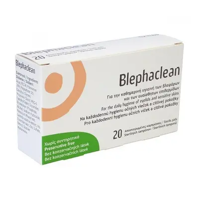 Blephaclean 20 Sterilních Tamponů