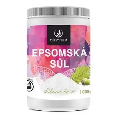 Allnature Epsomská Sůl Dubová Kůra 1000g