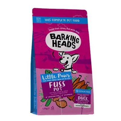 Barking Heads Little Paws Fuss Pot Duck 1,5kg