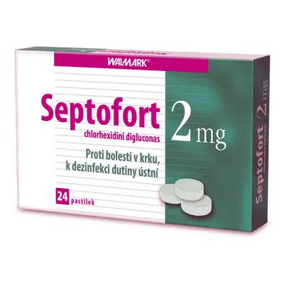 Septofort 2mg 24 pastilek