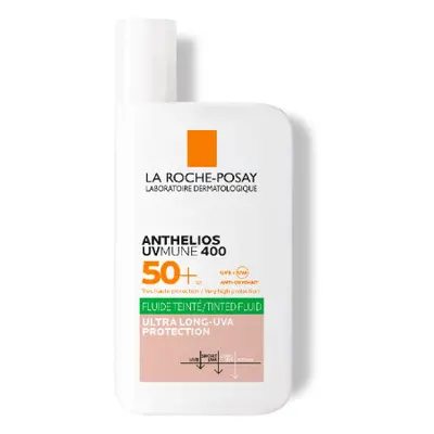 La Roche-Posay Anthelios tónovaný fluid mastná pleť SPF 50+ 50 ml