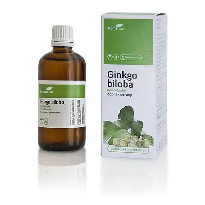 Aromatica Ginkgo Biloba Bylinné Kapky 100ml