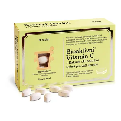 Bioaktivní Vitamin C+kalcium Ph Neutrální Tbl.30