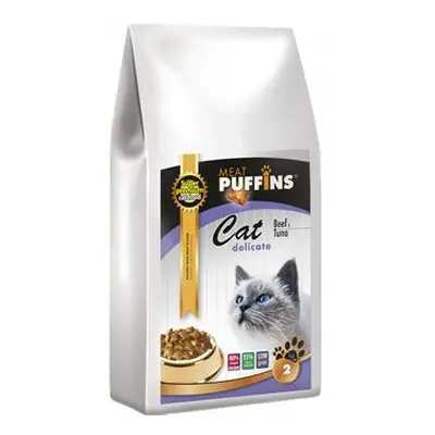 Puffins Cat Delicate Beef&tuna 2kg