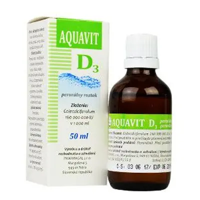 Aquavit D3 Sol Auv 50ml