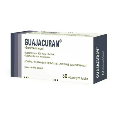 Guajacuran 200mg obalené tablety 30