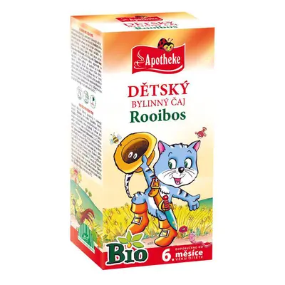 Apotheke Dětský čaj Bio Rooibos Běžné Pití 20x1.5g