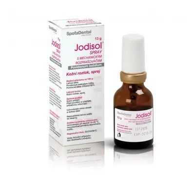 Jodisol Spray 38,5mg/g drm spr sol 1x13g