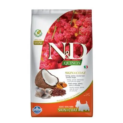 N&D Quinoa Dog Skin & Coat Herring &coconut Mini 2,5kg