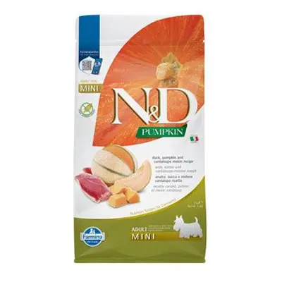 N&D Pumpkin Dog Adult Mini Duck & Cantaloupe Melon 2kg