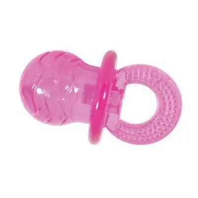 Hračka pes dudlík TPR pop pacifier 7cm růžová Zolux