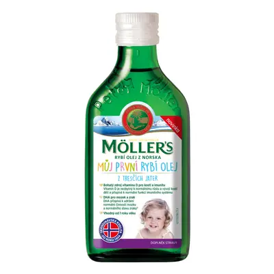 Mollers Omega 3 Můj První Rybí Olej 250ml