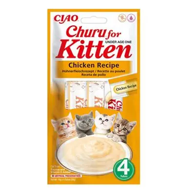 Churu Cat Kitten Chicken Recipe 4x14g