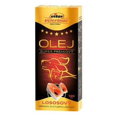 Vitar Veterinae lososový olej 500ml