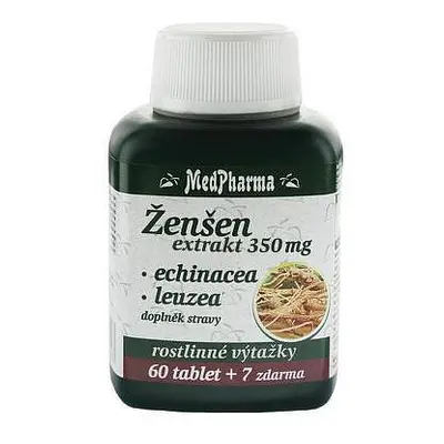 Medpharma žen-šen+echinacea+leuzea Cps.67