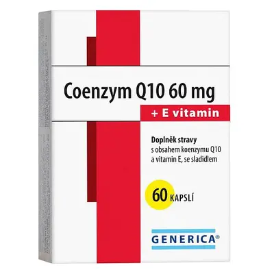 Coenzym Q10 60 Mg + E Vitamin Generica Cps.60