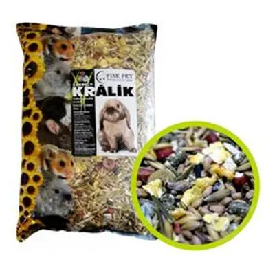 Fine Pet Zakrslý Králík Premium 800g