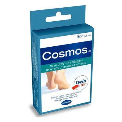 Cosmos Náplast Na Puchýře Pat.twintec 45x76mm 5ks