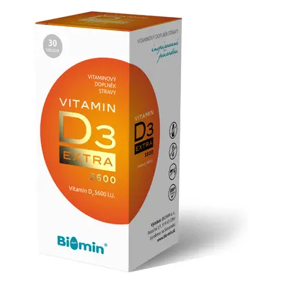 Biomin Vitamin D3 Extra 5600 I.U. 30 tobolek