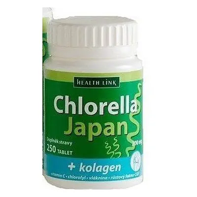 Chlorella Japan + Kolagen Tbl.250