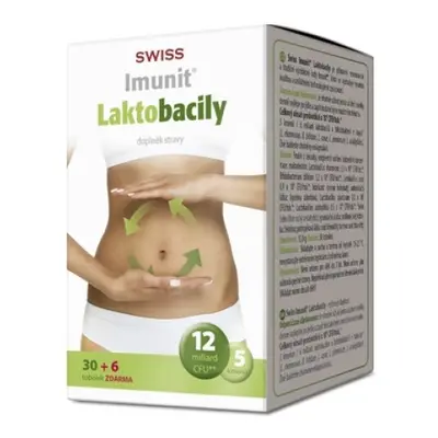 Laktobacily Swiss Imunit 30+15 tobolek