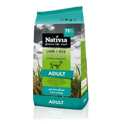 Nativia Dog adult lamb&rice 3kg