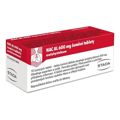 Nac Al 600mg 10 šumivých tablet