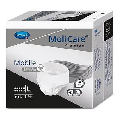 Kalhotky Navlékací Molicare Mobile 10 Kapek L boky 100-150cm,2786ml,14ks