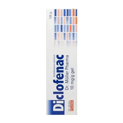 Diclofenac Dr. Müller Pharma 10mg/g gel 120g