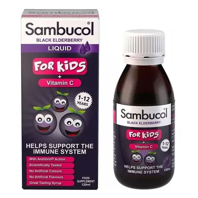 Sambucol Pro Děti + Vitamin C Sirup 120 Ml