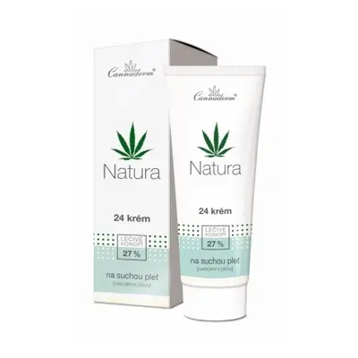 Cannaderm Natura 24 krém na suchou pleť 75g