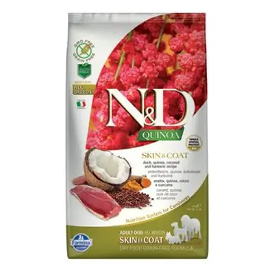 N&D Quinoa Dog skin & coat duck & coconut 2,5kg