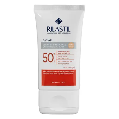 Rilastil D-Clar Tónující ochranný krém Light SPF50+ 40 ml