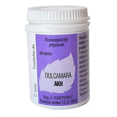 Dulcamara AKH C99 60 neobalených tablet