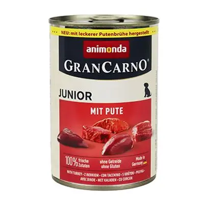 Animonda Pes Grancarno Konz. Junior Hov/krůt Srdc 400g