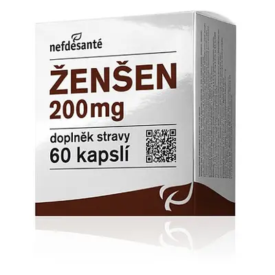 Nefdesanté ženšen 200mg Cps.60