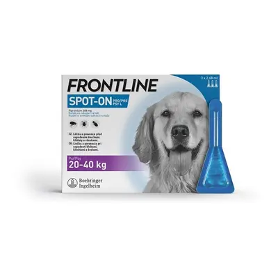 Frontline spot-on pro psy L 2,68 ml 3 pipety