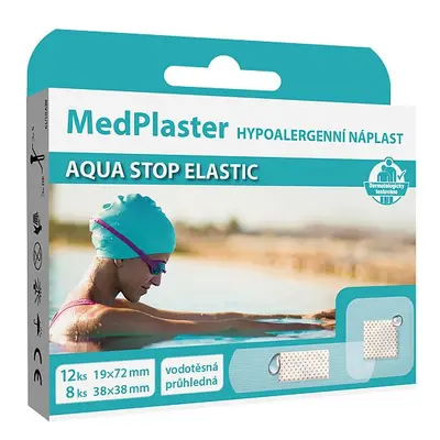 Medplaster Náplast Aqua Stop Elastic 2 Vel. 20ks