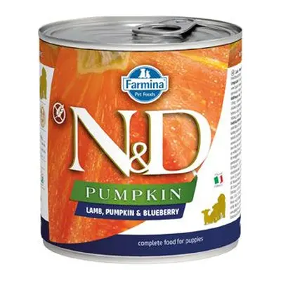 N&D Dog Pumpkin Puppy Lamb & Blueberry 285g